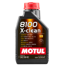 Moottoriöljy MOTUL 8100 X-CLEAN 5W40 1L