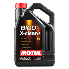 Moottoriöljy MOTUL 8100 X-CLEAN+ 5W30 5L
