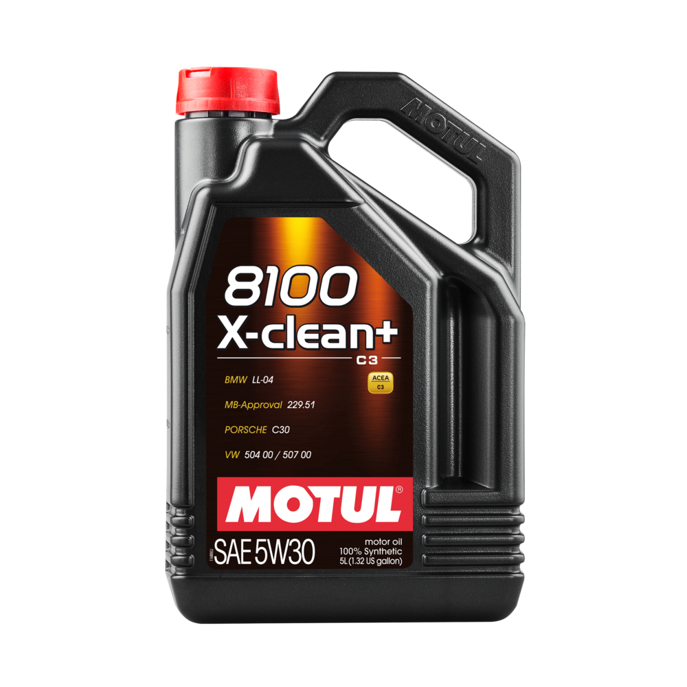 Moottoriöljy MOTUL 8100 X-CLEAN+ 5W30 5L