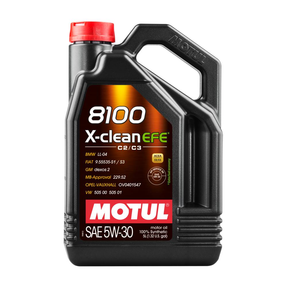 Moottoriöljy MOTUL 8100 X-CLEAN EFE 5W30 5L