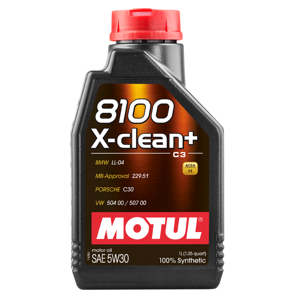Moottoriöljy MOTUL 8100 X-CLEAN+ 5W30 1L