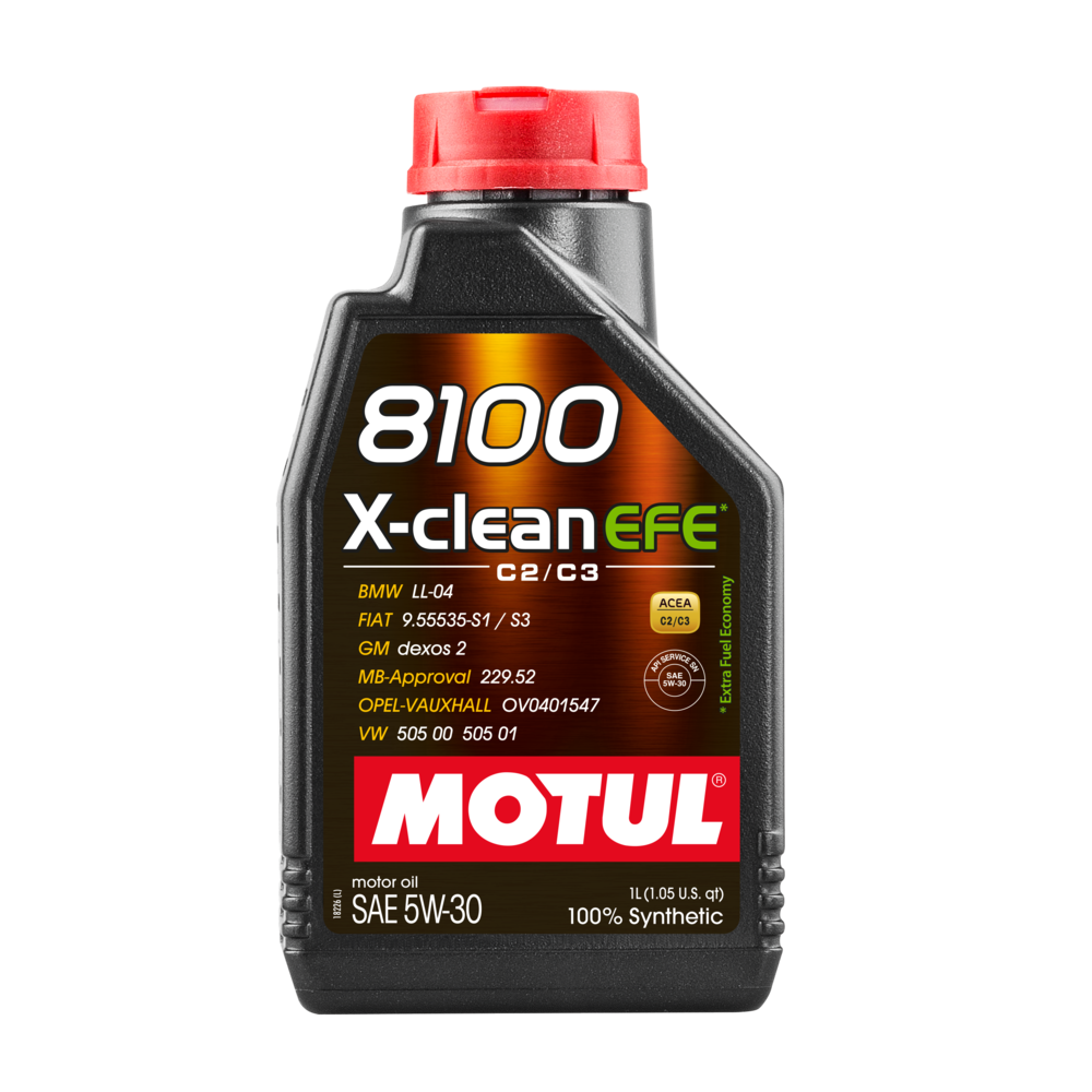 Moottoriöljy MOTUL 8100 X-CLEAN EFE 5W30 1L
