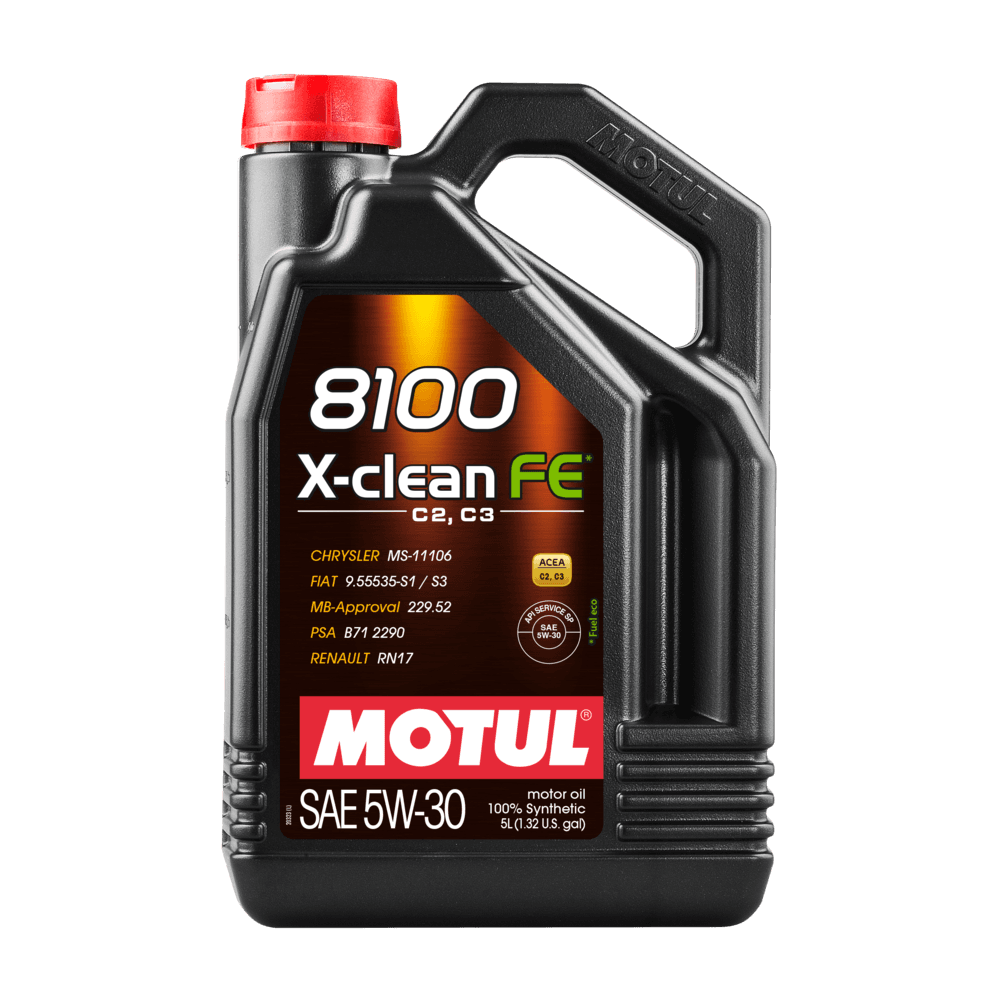 Moottoriöljy MOTUL 8100 X-CLEAN FE 5W30 5L