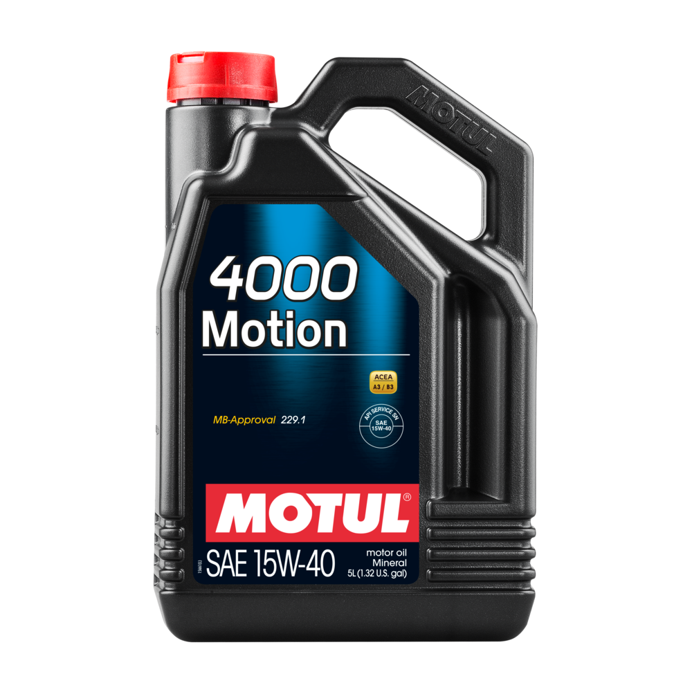 Moottoriöljy MOTUL 4000 MOTION 15W40 5L