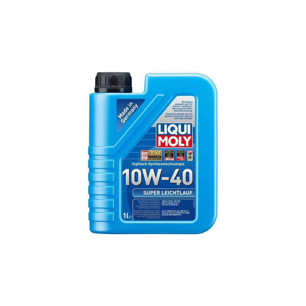 Moottoriöljy LIQUI MOLY SUPER LEICHTLAUF 10W40 1L