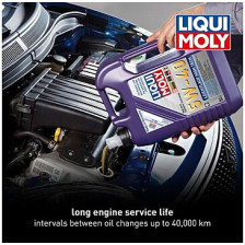 Moottoriöljy LIQUI MOLY LEICHTLAUF HIGH TECH 5W40 5L - 5