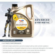 Moottoriöljy TOTAL 5W30 QUARTZ INEO LL 5L - 3