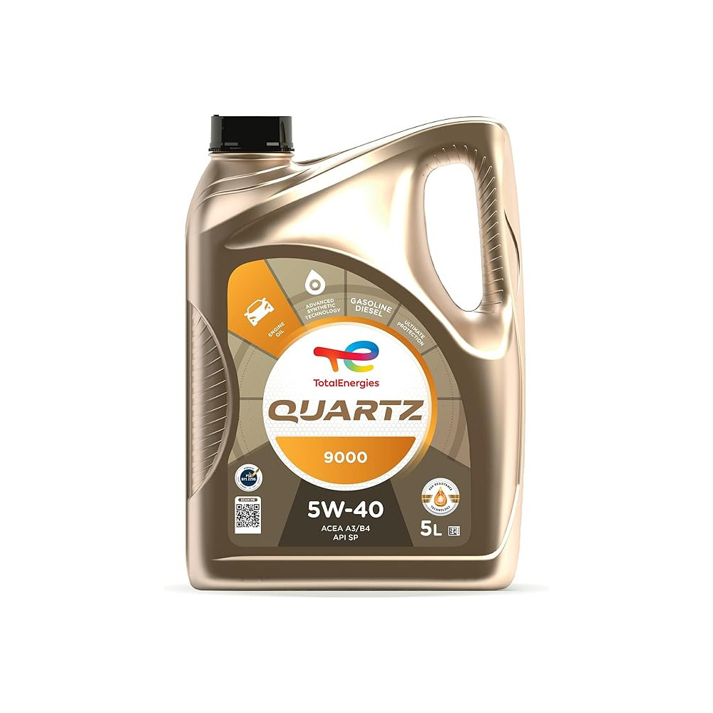 Moottoriöljy TOTAL 5W40 QUARTZ 9000 ENERGY 5L