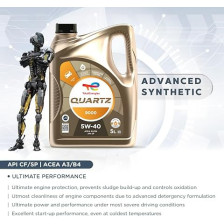 Moottoriöljy TOTAL 5W40 QUARTZ 9000 ENERGY 5L - 4