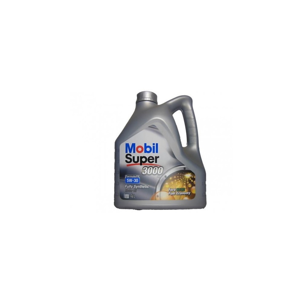 Moottoriöljy MOBIL 5W30 SUPER 3000 FORMULA FE 4L