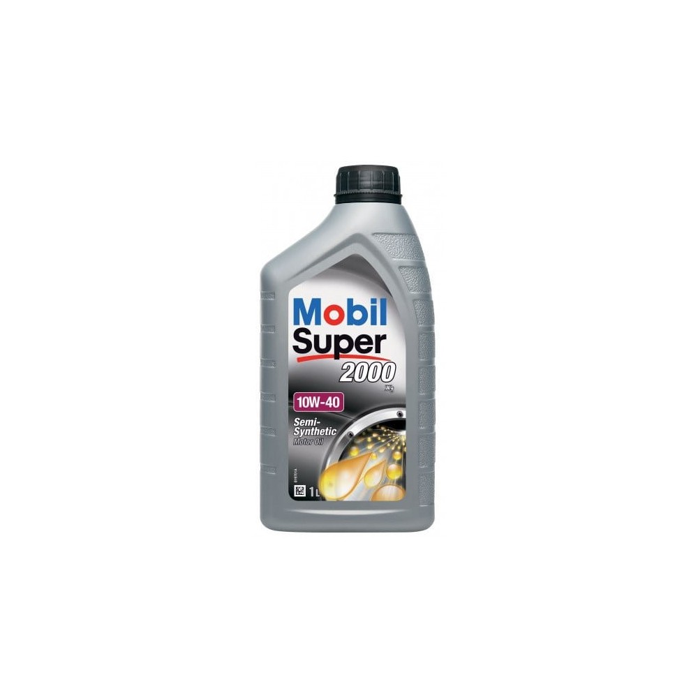Moottoriöljy MOBIL 10W40 SUPER 2000 1L