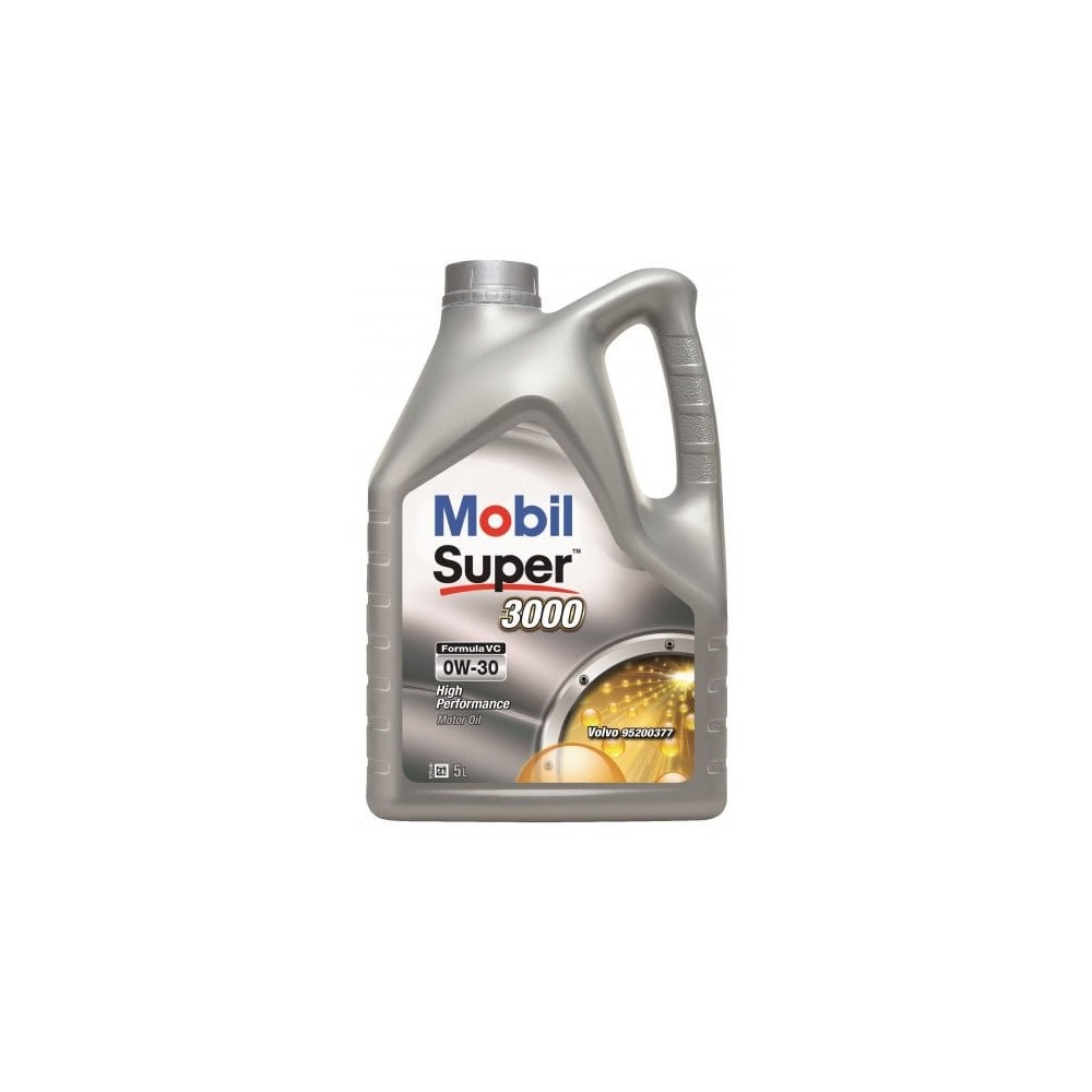 Moottoriöljy MOBIL 0W30 SUPER 3000 FORMULA VC 5L