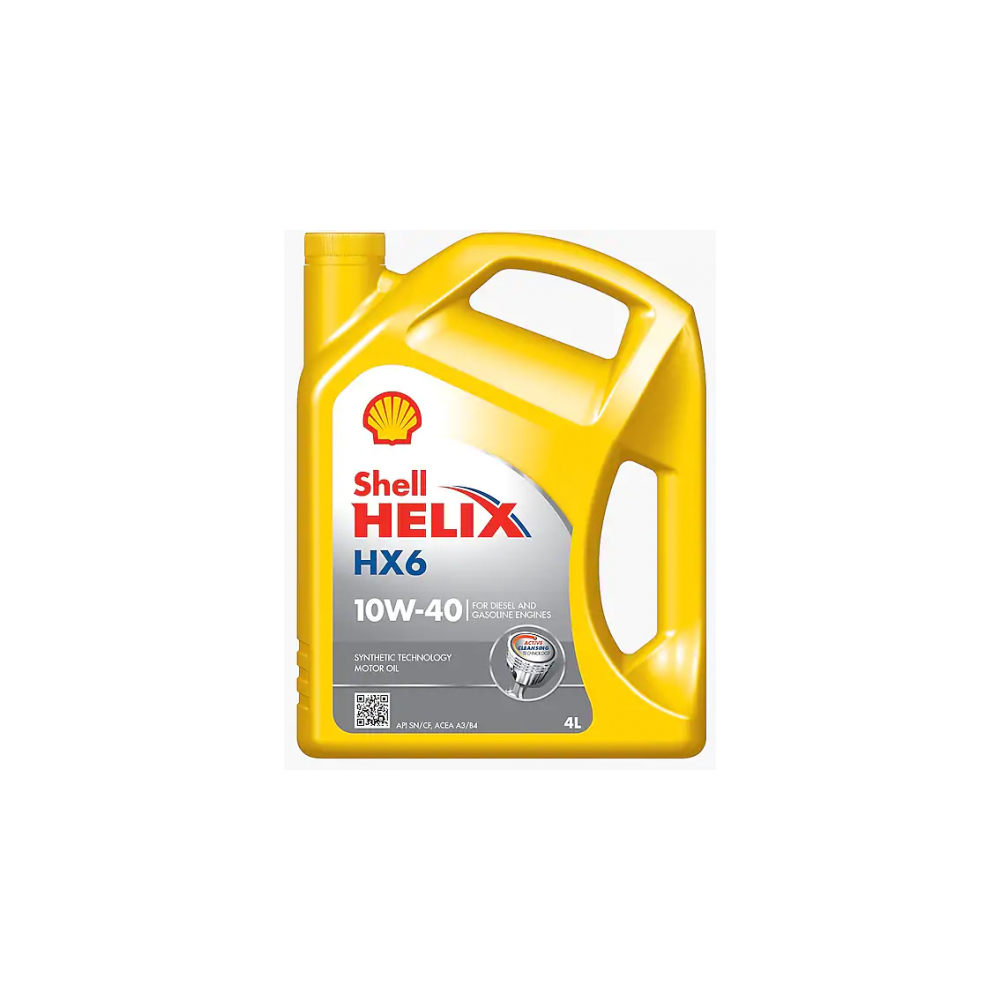 Moottoriöljy SHELL HELIX HX6 10W40 4L