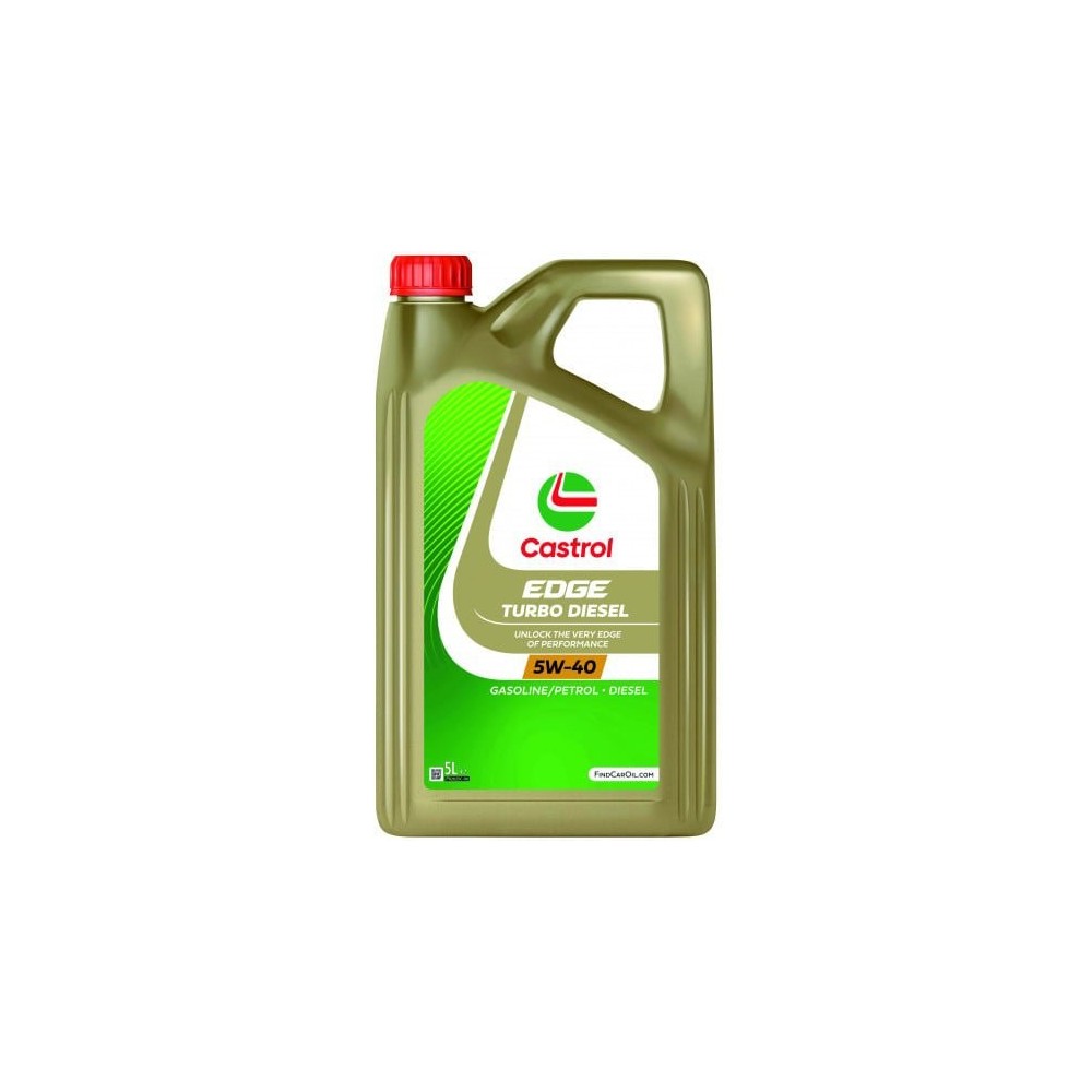 Moottoriöljy CASTROL 5W40 EDGE TURBO DIESEL 5L