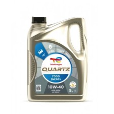 Moottoriöljy TOTAL 10W40 QUARTZ 7000 ENERGY 5L