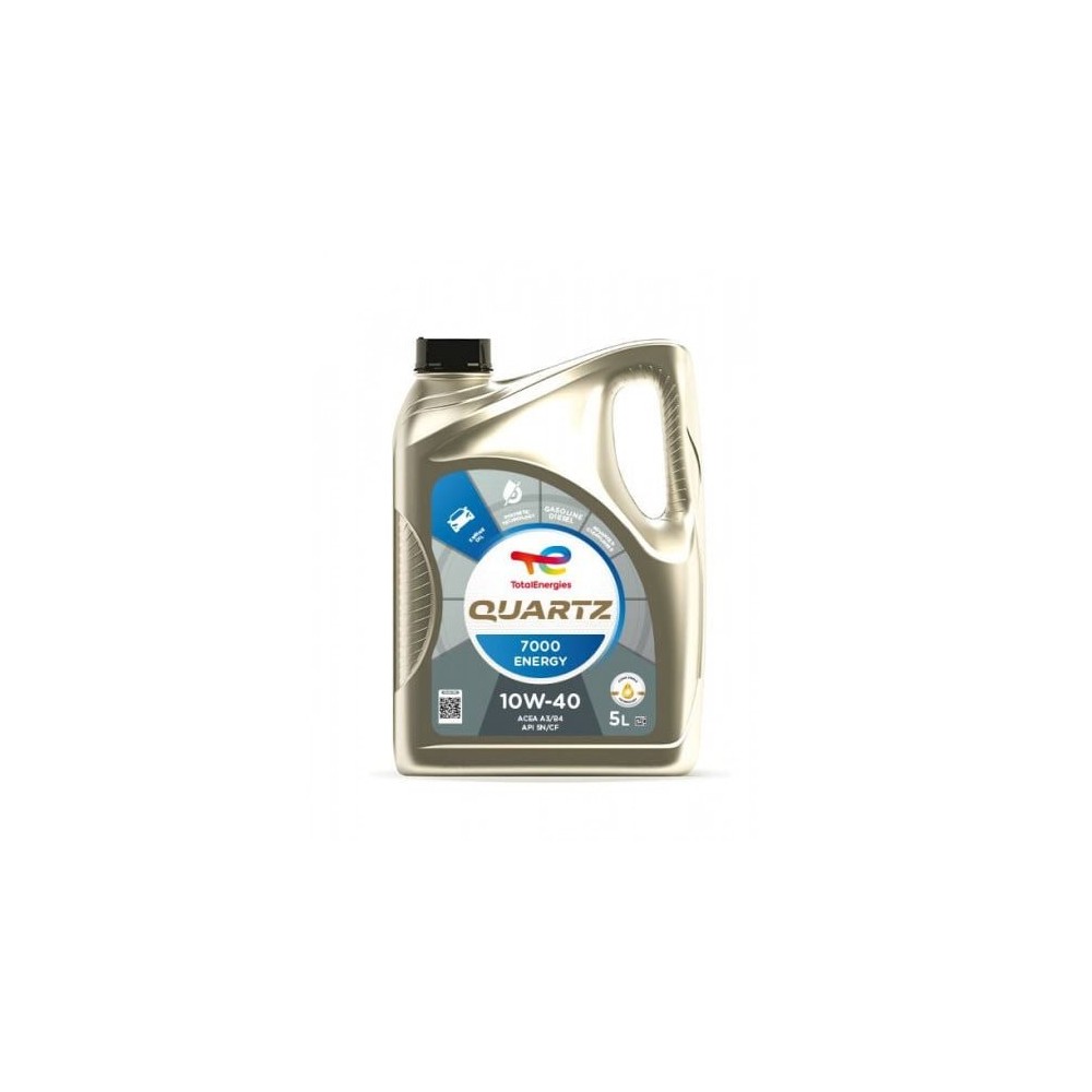 Moottoriöljy TOTAL 10W40 QUARTZ 7000 ENERGY 5L