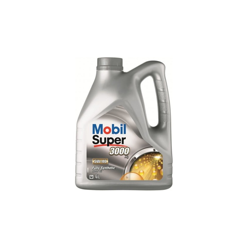 Moottoriöljy MOBIL 5W40 SUPER 3000 X1 4L