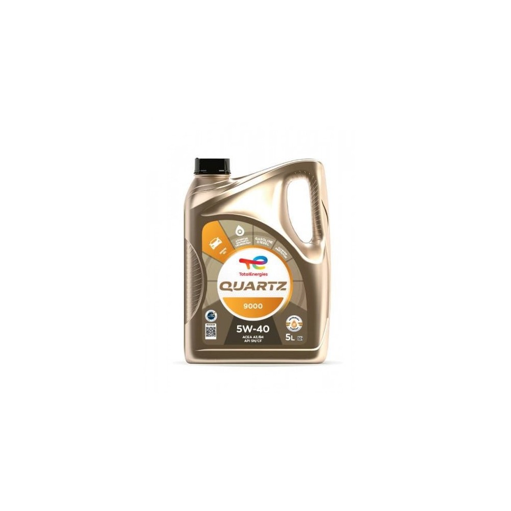 Moottoriöljy TOTAL 5W40 QUARTZ 9000 5L