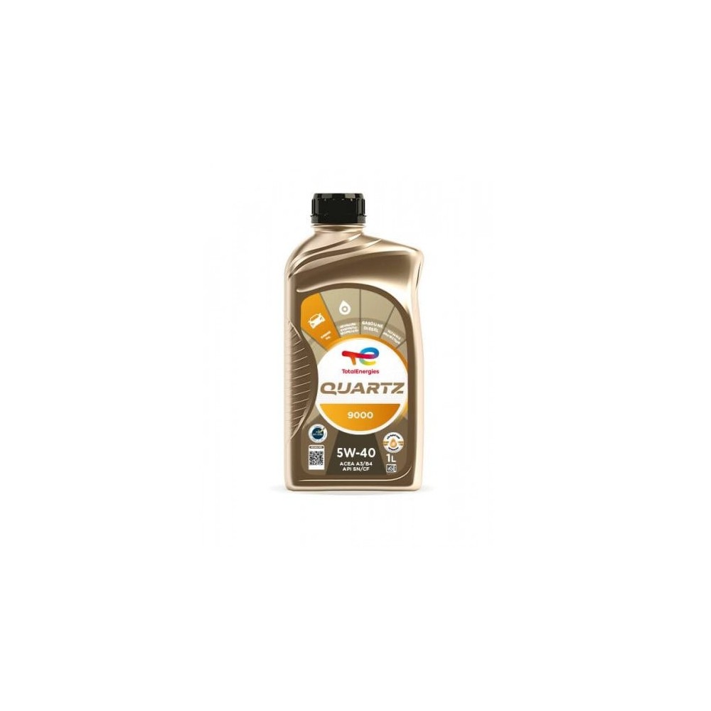 Moottoriöljy TOTAL 5W40 QUARTZ 9000 1L