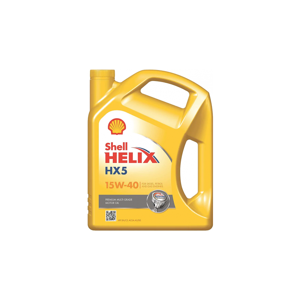 Moottoriöljy SHELL HELIX HX5 15W40 4L