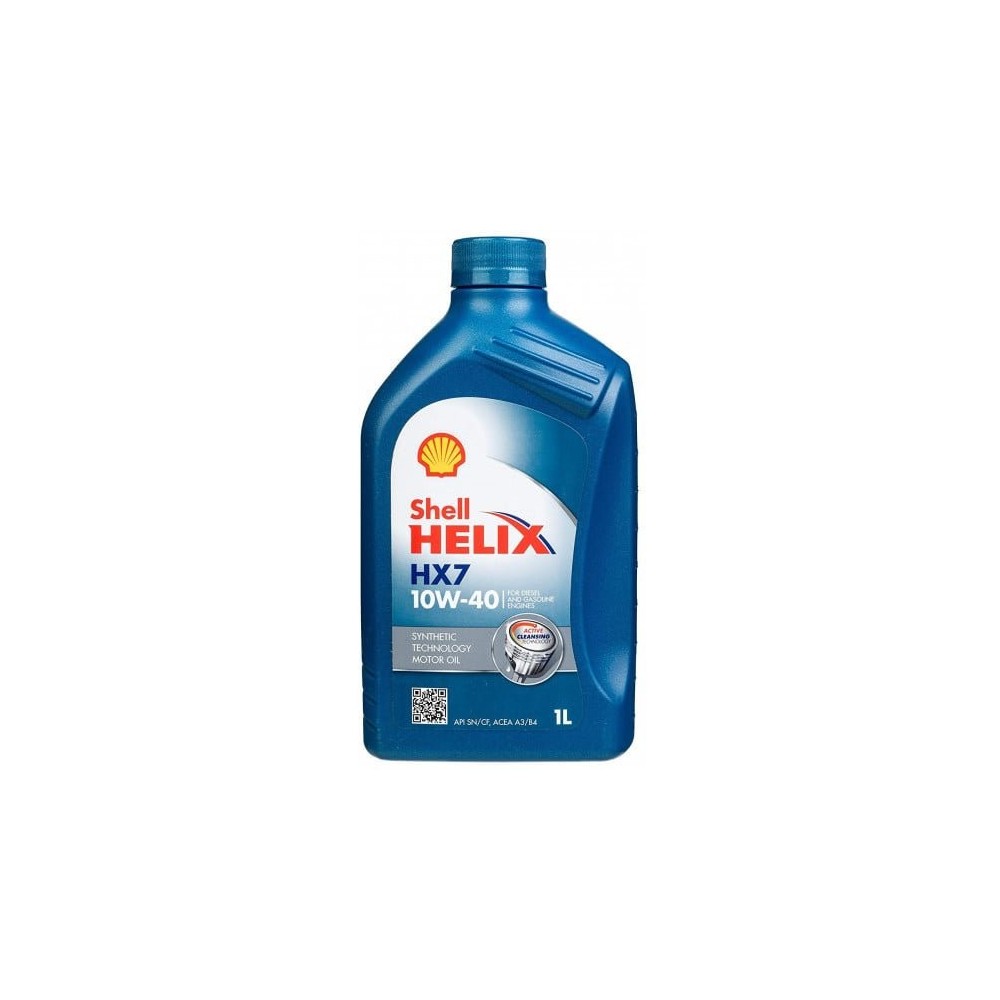 Moottoriöljy SHELL HELIX HX7 10W40 1L