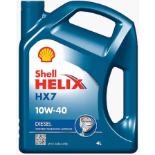 Moottoriöljy SHELL HELIX HX7 DISEL 10W40 4L