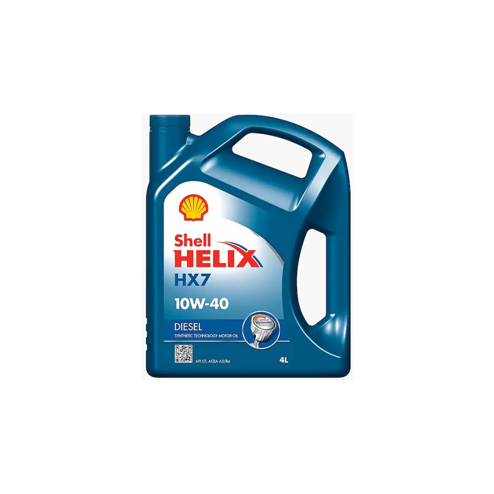 Moottoriöljy SHELL HELIX HX7 DISEL 10W40 4L