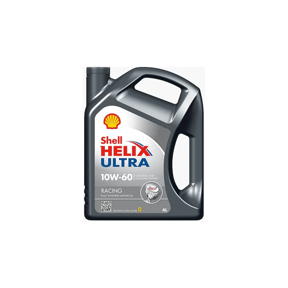 Moottoriöljy SHELL HELIX ULTRA RACING 10W60 4L