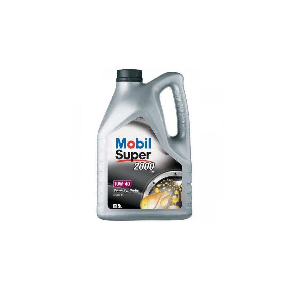 Moottoriöljy MOBIL 10W40 SUPER 2000 5L