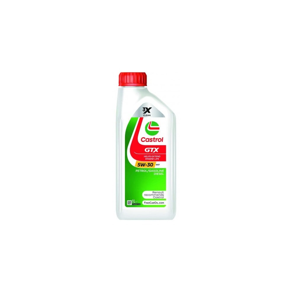 Moottoriöljy CASTROL 5W30 GTX RN17 1L