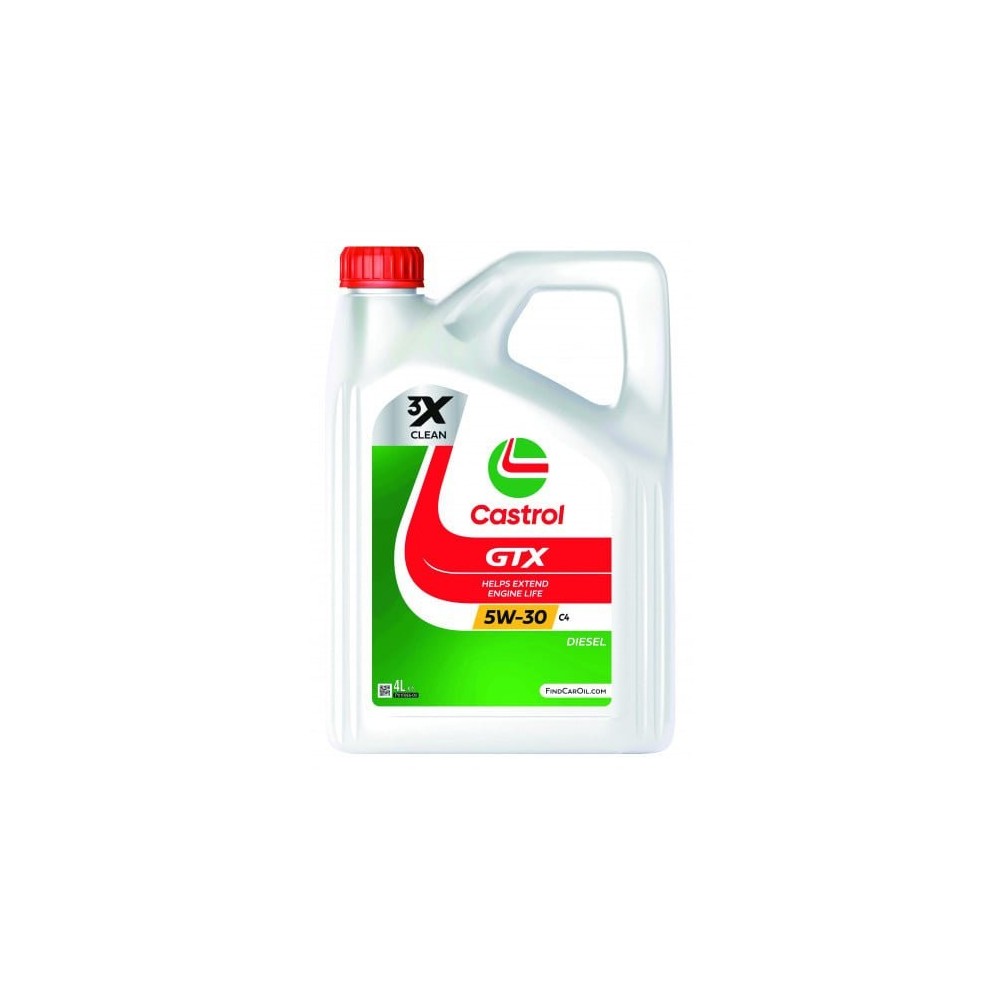 Moottoriöljy CASTROL 5W30 GTX  C4 4L