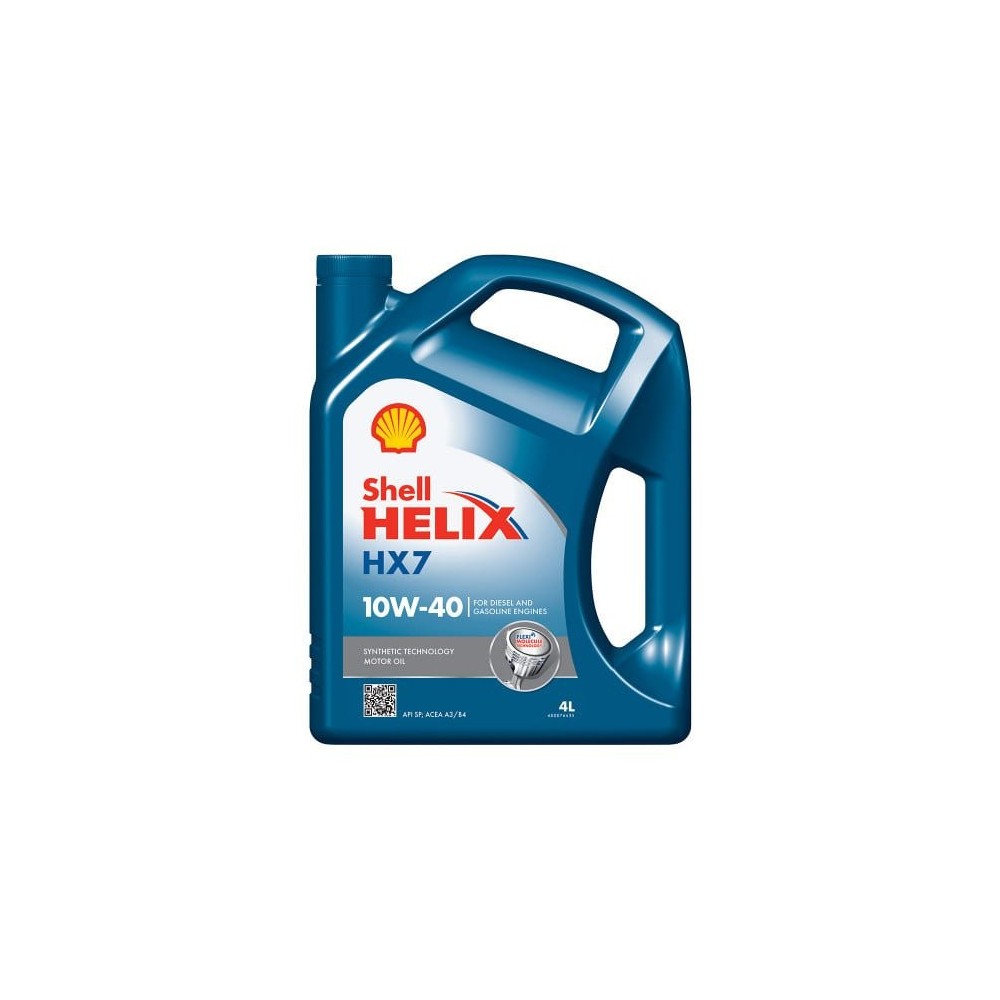 Moottoriöljy SHELL HELIX HX7 10W40 4L