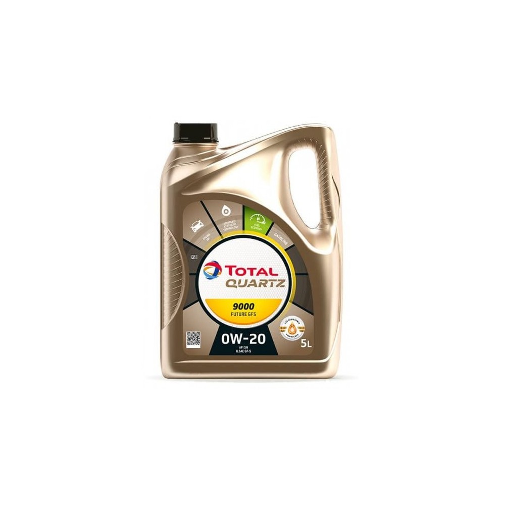 Moottoriöljy TOTAL 0W20 QUARTZ FUTURE GF5 5L