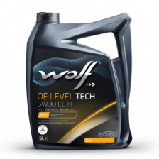 Moottoriöljy WOLF OE LEVELTECH 5W30 LL III 5L