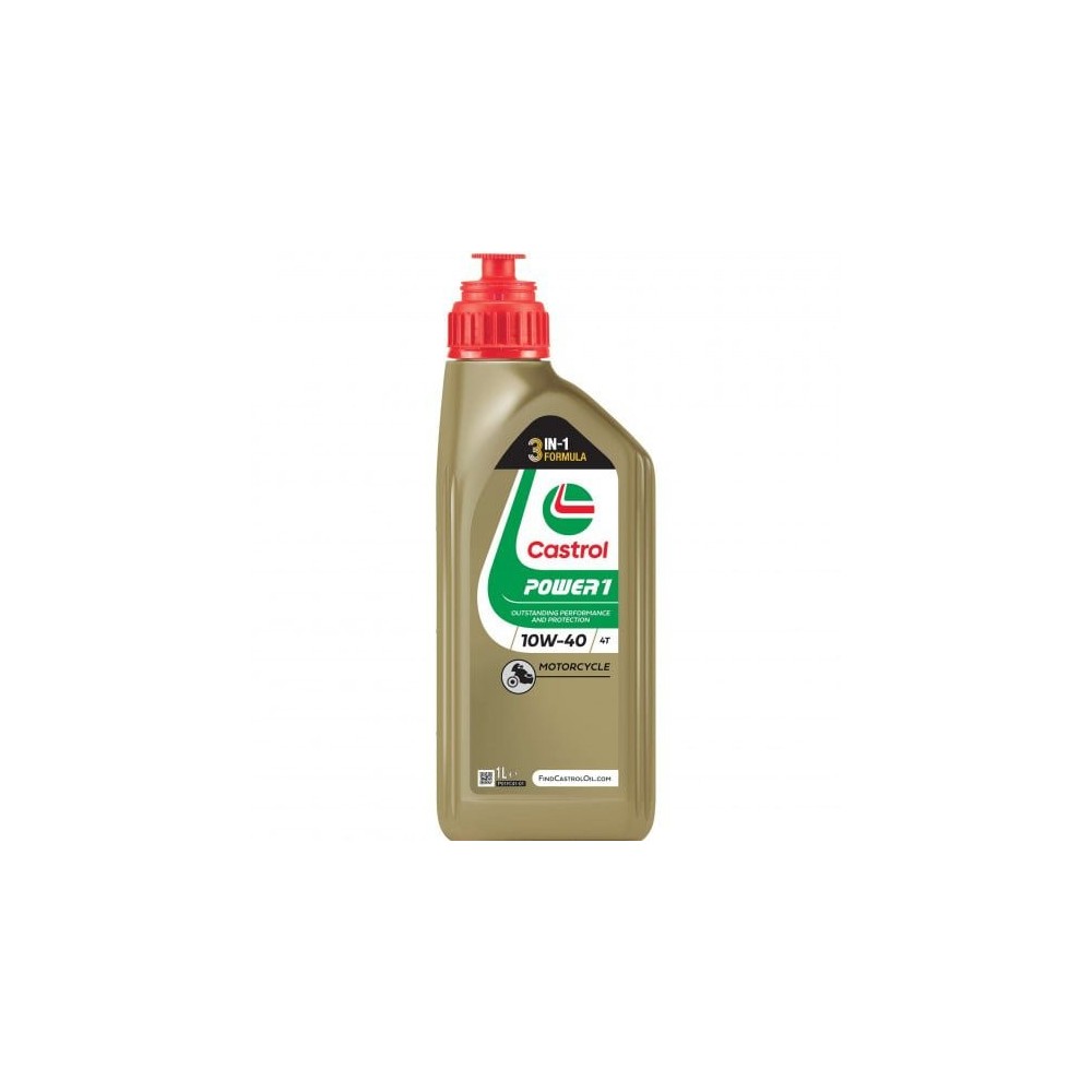 Moottoriöljy CASTROL 10W40 POWER 1 4T 1L