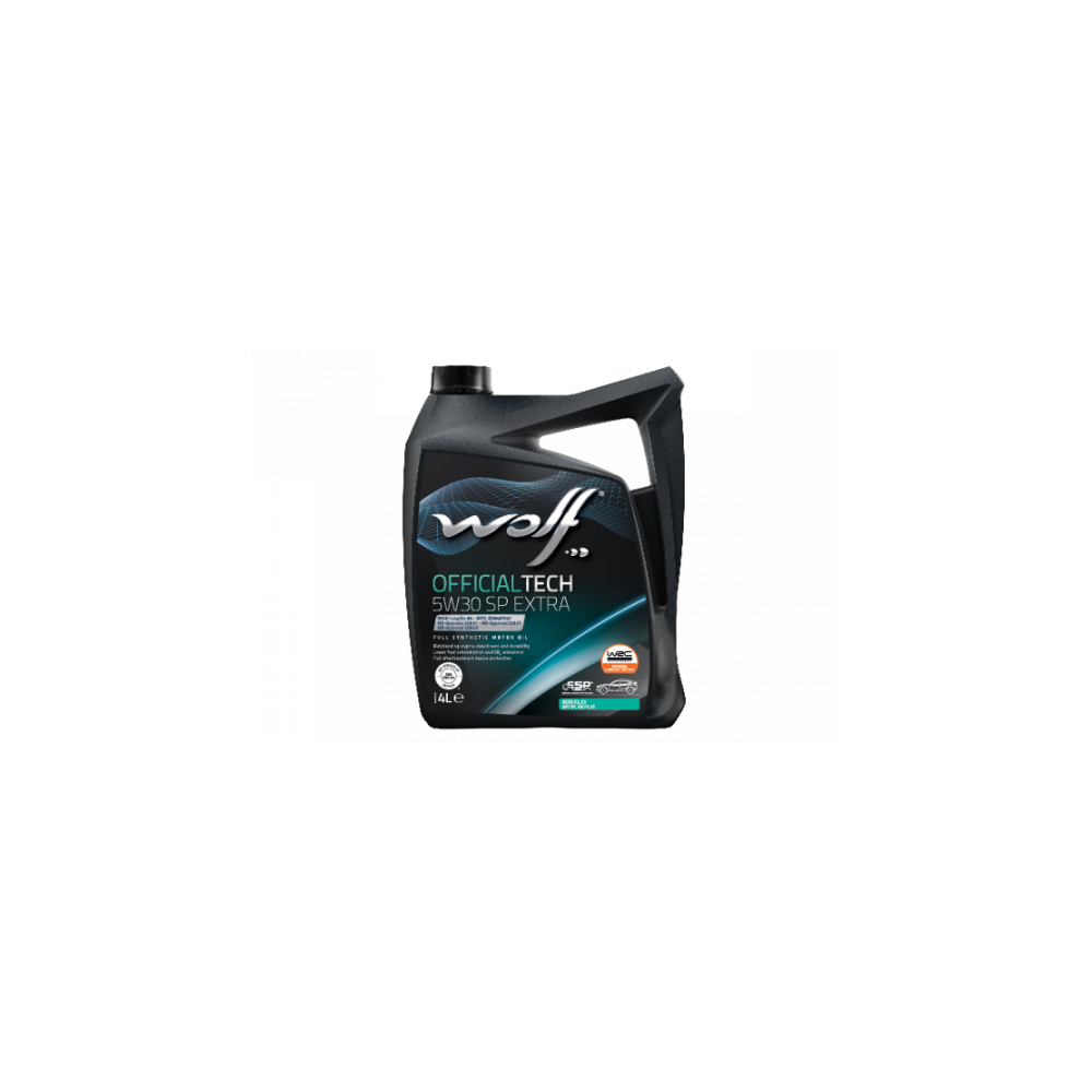 Moottoriöljy WOLF OFFICIALTECH 5W30 C3 SP EXTRA 4L