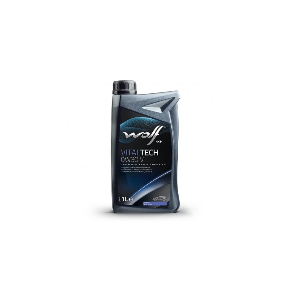 Moottoriöljy WOLF VITALTECH 0W30 V 1L
