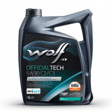Moottoriöljy WOLF OFFICIALTECH 5W30 C2/C3 5L