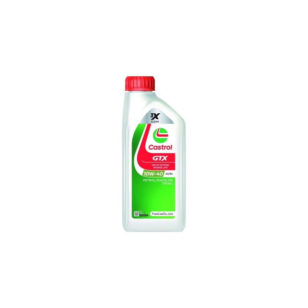Moottoriöljy CASTROL 10W40 GTX A3/B4 1L