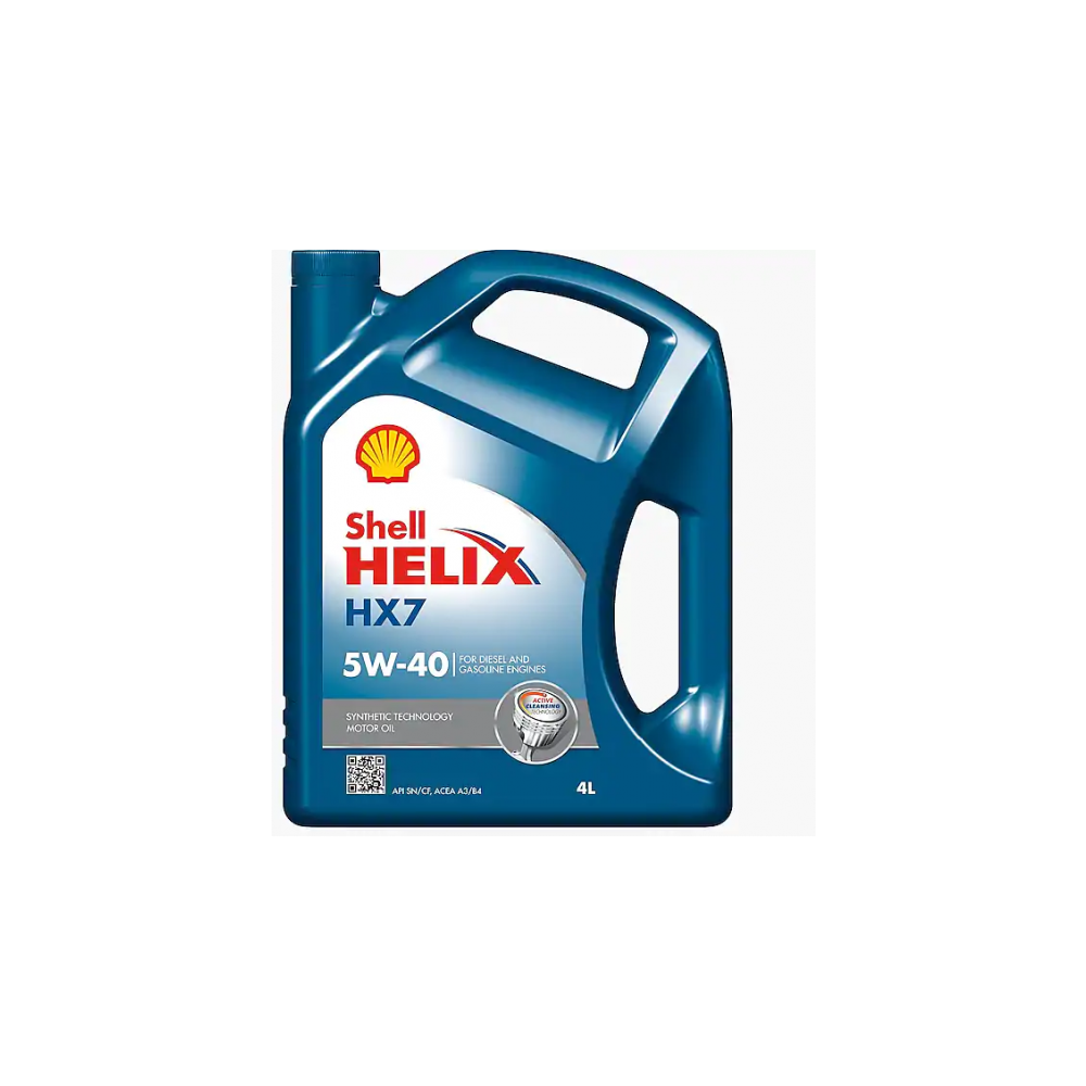 Moottoriöljy SHELL HELIX HX7 5W40 4L
