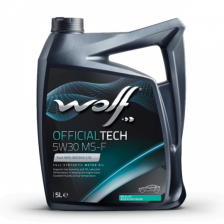 Moottoriöljy WOLF OFFICIALTECH 5W30 MS-F 5L