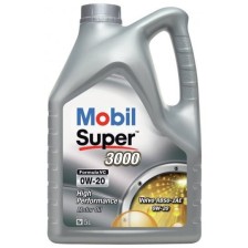 Moottoriöljy MOBIL 0W20 SUPER 3000 VC 5L