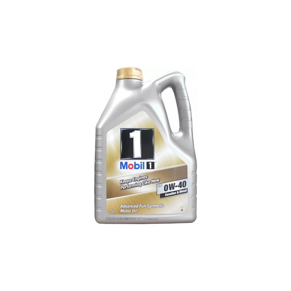 Moottoriöljy MOBIL 0W40 MOBIL 1 FS 5L