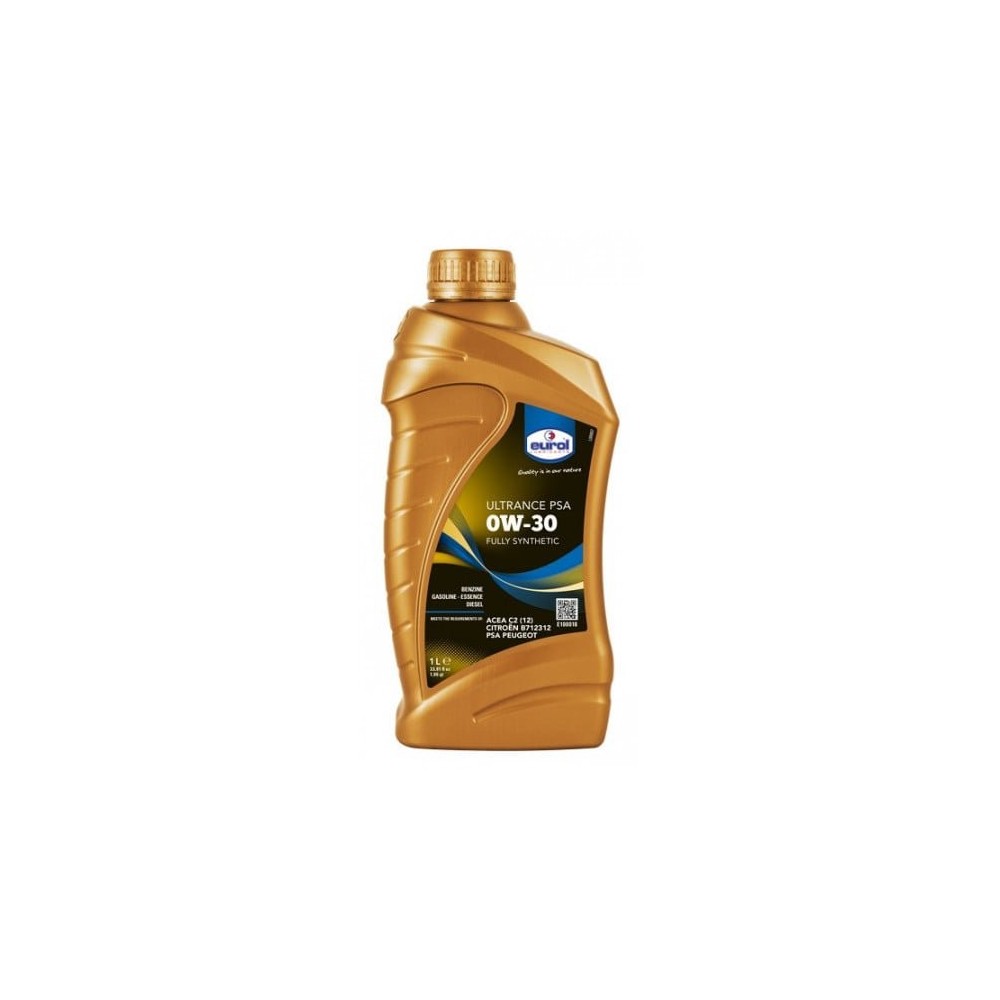 Moottoriöljy EUROL 0W30 ULTRANCE PSA 1L
