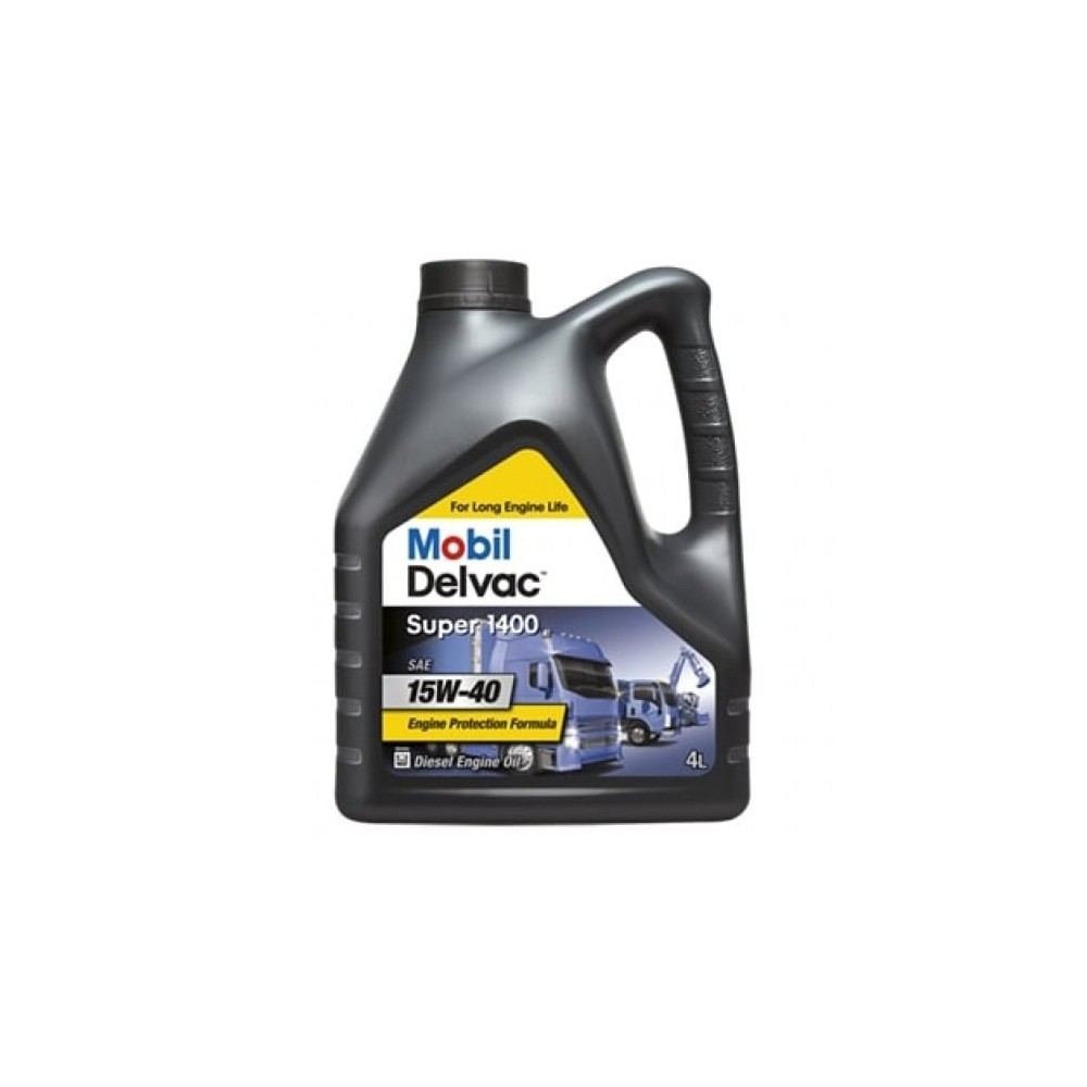 Moottoriöljy MOBIL 15W40 DELVAC SUPER 1400E 4L