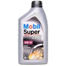 Moottoriöljy MOBIL 10W40 SUPER 2000 DIESEL 1L