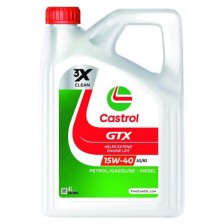 Moottoriöljy CASTROL 15W40 GTX 4L