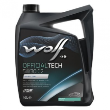 Moottoriöljy WOLF OFFICIALTECH 5W30 C2 4L