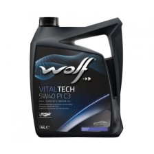 Moottoriöljy WOLF VITALTECH 5W40 PI C3 4L | Oiler