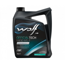 Moottoriöljy WOLF OFFICIALTECH 5W30 MS-F 4L